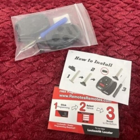 Remote | Other | Automatic Door Fob Remote Control Replacement Case Car ...